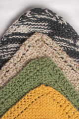 Earth Tone Knitted Wash/Dish Cloths