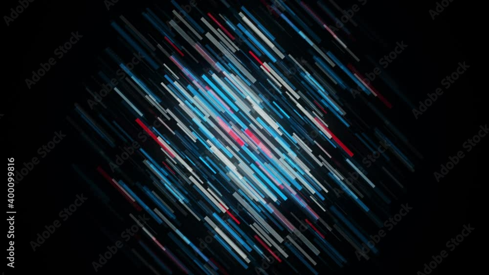 Aufkleber diagonal lines, abstract geometric background, seamless loop. animation. colorful glowing lines movi
