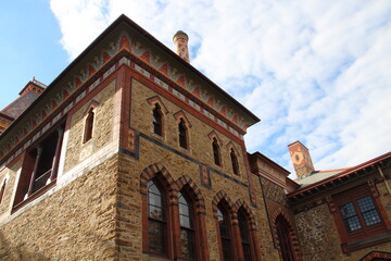 Artistic building in Olana State Park, Hudson, New York