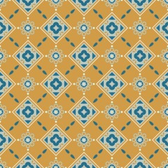 Moroccan tiles continuous seamless background, tile decoration, used for wallpaper, pattern texture, tile, web page background, surface texture, fabric texture