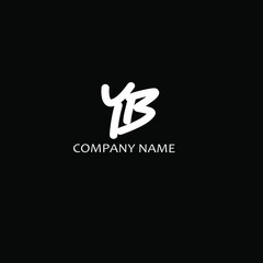 YB initial handwriting monogram name