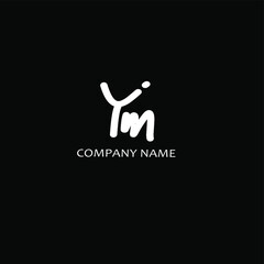 YM initial handwriting monogram name