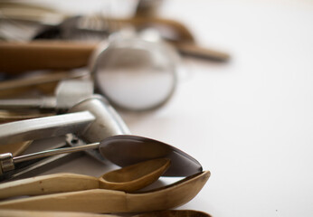 Spoon kitchen tools. Kitchen. Spoon. 