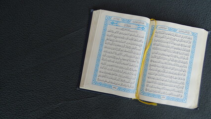 holy book with cross