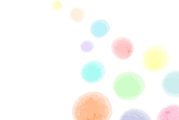 かわいい水玉の背景