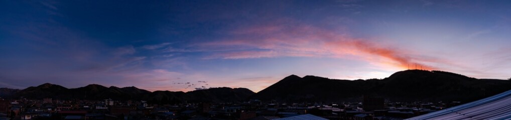 misty clouds in the Andean sky © jofes