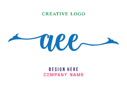 AEE lettering logo is simple, easy to understand and authoritative