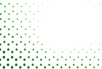 Light green vector backdrop with dots.