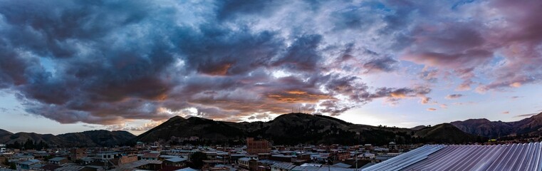 clouds in the Andean sky