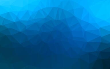 Light BLUE vector abstract mosaic pattern.