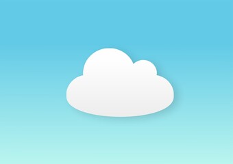 Cloud illustration 3D