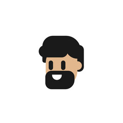 funny cartoon casual man