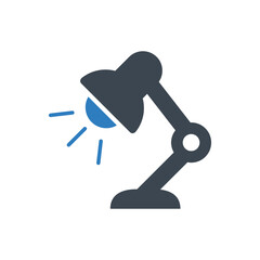 Table lamp icon