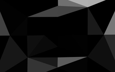 Fototapeta premium Light Silver, Gray vector abstract mosaic background.