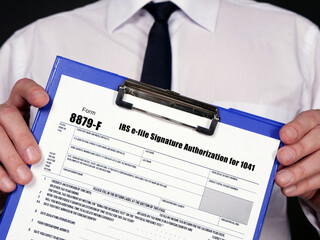 Form 8879-F IRS e-file Signature Authorization for 1041