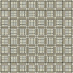The Seamless Geometric Window Frame Pattern