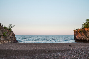 Tettegouche State Park on the north shore of Lake Superior in Minnesota. 