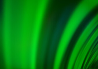 Light Green vector pattern with bubble shapes.