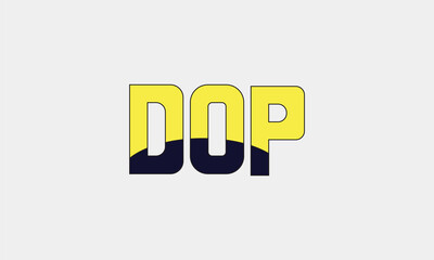 simple dop company logo
