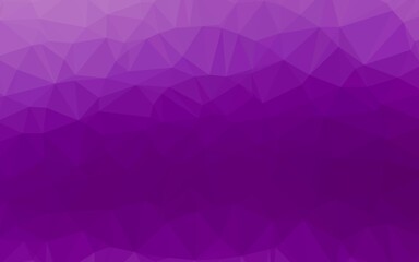 Light Purple vector abstract polygonal layout.