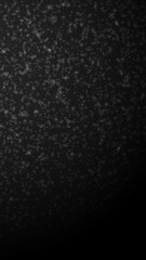 Magic stars Christmas background. Subtle flying sn