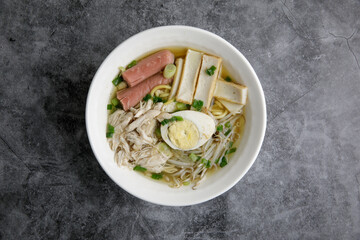 hot and delicious Noodle soup