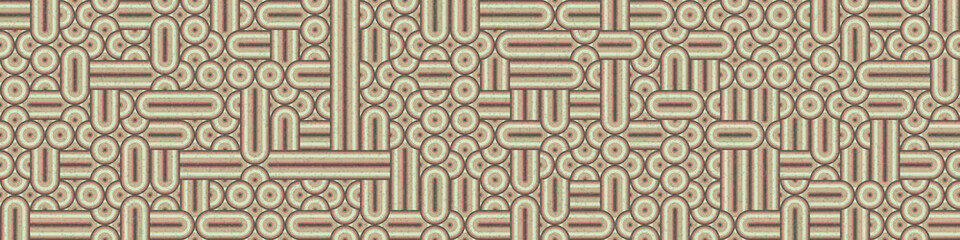 Abstract Geometric Pattern generative computational art illustration