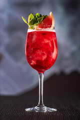 tasty cocktail in the bar