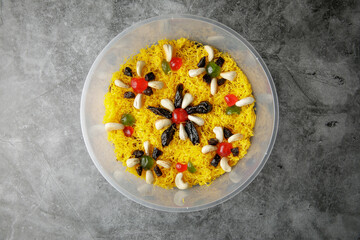 Royal Pudding or 'Puding Raja' is a famous dessert from Pekan, Pahang, Malaysia.