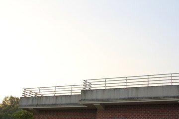 Roof Top Balcony with dramatic sky