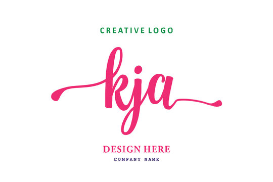 KJA lettering logo is simple, easy to understand and authoritative
