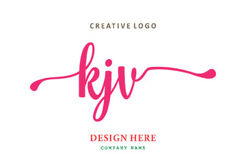 KJV lettering logo is simple, easy to understand and authoritative