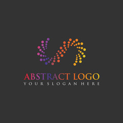 Abstract Logo template. Vector Illustrator eps.10