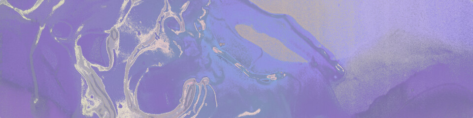 Sunny Ink. Calm Plum Blot. Elegant Template.