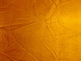 Orange retro tent surface closeup 