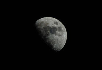 The Moon in Waxing Gibbous phase