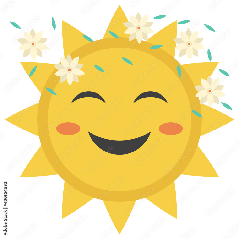 Canvas Prints smiling sun