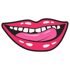 Teeth Biting Tongue 