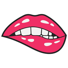 Romantic Lip Biting 