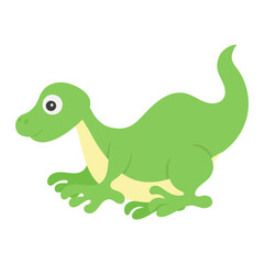 Cartoon Dinosaur Vector 