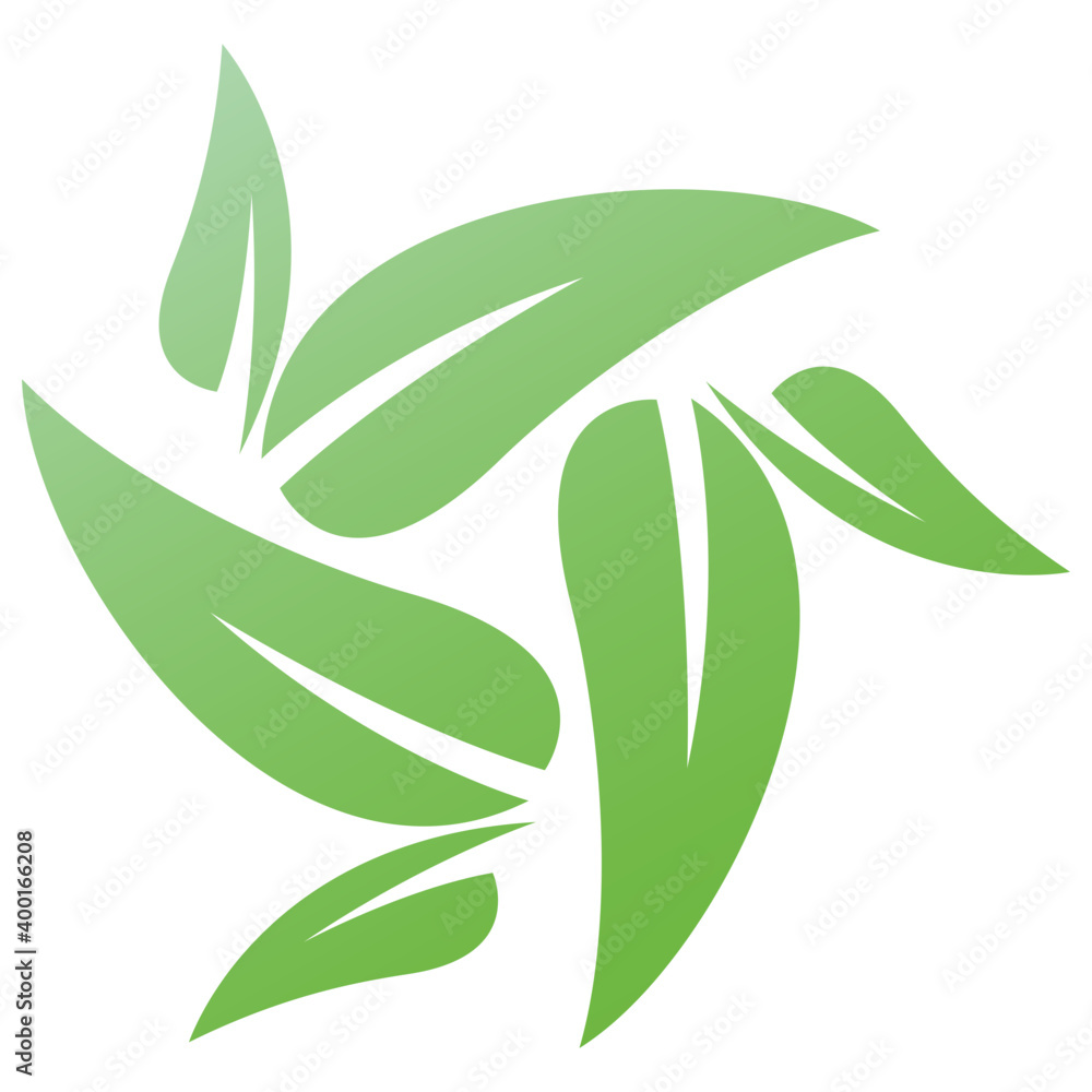 Canvas Prints Herbal Leaves Vector 