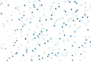 Light BLUE vector template with square style.