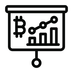 
Solid design of data analytics icon, editable vector 
