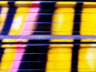 Details of graffitis painted on the wall you can use as background for your design