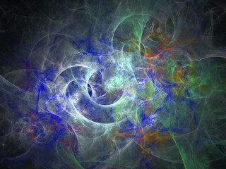 
surreal futuristic digital 3d design art abstract background fractal illustration for meditation and decoration wallpaper
