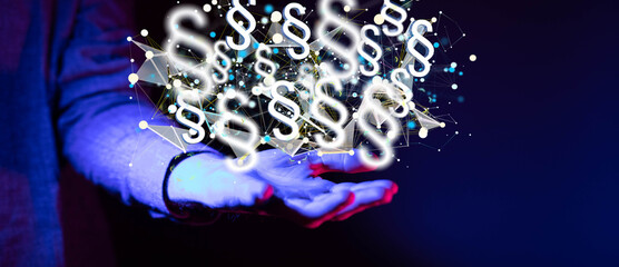 Symbol of Law and Justice - Paragraph / section sign