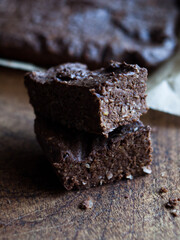 Home made gluten free brownie