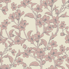 floral seamless background