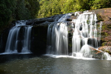 Fototapeta na wymiar Coal Creek Falls in New Zealand