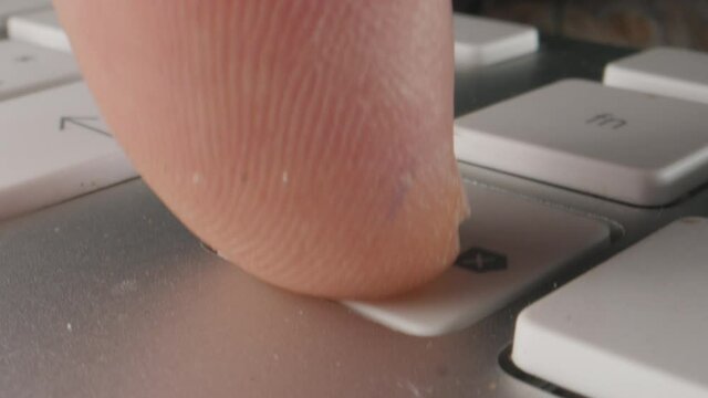 Pressing the Delete Key